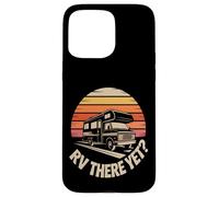 Custodia per iPhone 15 Pro Max RV There Yet Vintage Camper Van Tramonto
