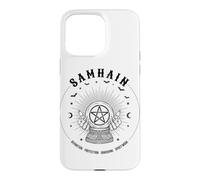 Custodia per iPhone 15 Pro Max Samhain Wicca Wiccan Fine della stagione del raccolto Strega di Halloween