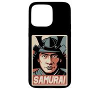 Custodia per iPhone 15 Pro Max Samurai giapponese Ukiyo-e Anime Retro Giappone Bushido Souvenir