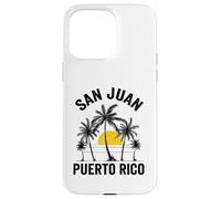 Custodia per iPhone 15 Pro Max San Juan Maglietta Souvenir sulla spiaggia Puerto Rico 2025 Vacanza