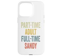 Custodia per iPhone 15 Pro Max SANDY Personalized Retro Girls Part-Time SANDY Name