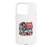 Custodia per iPhone 15 Pro Max Santuario contro l'ombra Oni Samurai Epic Anime