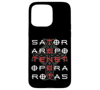 Custodia per iPhone 15 Pro Max Sator Arepo Tenet Opera Rotas Christian symbol