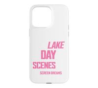 Custodia per iPhone 15 Pro Max Scorci di lago sogni da schermo relax e natura