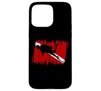 Custodia per iPhone 15 Pro Max Scuba Diving Flag Gear Scuba Diving Equipment Deep Dive