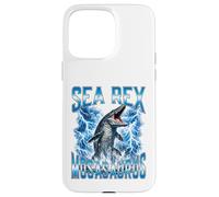 Custodia per iPhone 15 Pro Max Sea Rex Mosasaurus Ocean Predator Dinosaur Ragazzi
