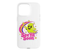 Custodia per iPhone 15 Pro Max See Ya Soon Moon Cute Spooky Halloween Stars Kawaii