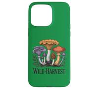 Custodia per iPhone 15 Pro Max Selvaggio Raccolta Cottagecore Funghi Foraggiamento