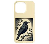 Custodia per iPhone 15 Pro Max Sentinella della solitudine Il corvo