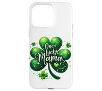 Custodia per iPhone 15 Pro Max Shamrock Saint Irish Patrick Clover Mama Lucky Holiday