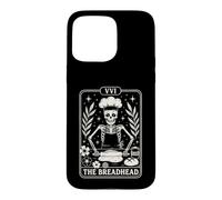 Custodia per iPhone 15 Pro Max Skeleton Baker Tarot Card Gothic Baking Lover Bread Maker