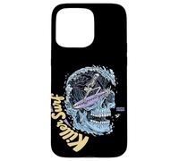 Custodia per iPhone 15 Pro Max Skull Surf "Killer Surf" Skeleton Surfing
