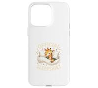Custodia per iPhone 15 Pro Max Sleepshirt ufficiale Cute Baby Giraffe Cozy