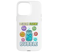 Custodia per iPhone 15 Pro Max SLP Logopedia Funny I Speak Bubble Patologo