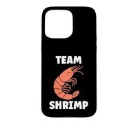 Custodia per iPhone 15 Pro Max Small Crustacean Shrimp Cute Minimalist Team Shrimp