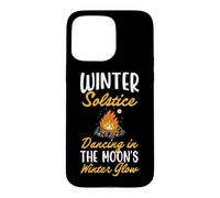 Custodia per iPhone 15 Pro Max Solstizio d'inverno che balla nel bagliore invernale della luna