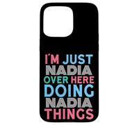 Custodia per iPhone 15 Pro Max Sono solo Nadia qui a fare il nome di Nadia Things