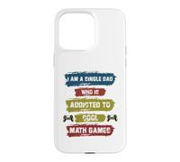 Custodia per iPhone 15 Pro Max Sono un papà single che è dipendente da Cool Math Games Gaming