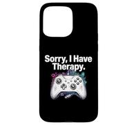 Custodia per iPhone 15 Pro Max Sorry I Have Therapy Controller per console per videogiochi