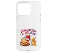Custodia per iPhone 15 Pro Max Sourdough Is My Jam Funny Baking for Women Bakers Moms