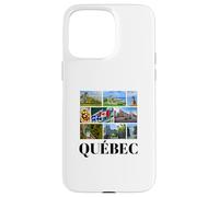 Custodia per iPhone 15 Pro Max Souvenir retrò del Quebec Canada Souvenir/Quebec