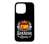 Custodia per iPhone 15 Pro Max Spanish Queen Spain Flag Proud Spanish Woman