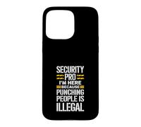 Custodia per iPhone 15 Pro Max Squadra di protezione VIP della guardia del corpo professionale di sicurezza