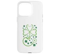 Custodia per iPhone 15 Pro Max St Patrick's Day Nurse Doctor Stethoscope Shamrock RN MD