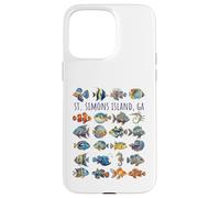 Custodia per iPhone 15 Pro Max St Simons Island GA - Pesce colorato