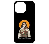 Custodia per iPhone 15 Pro Max St. Therese of Lisieux Inspirational Quote graphic
