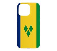 Custodia per iPhone 15 Pro Max St. Vincent and the Grenadines Flag Colors Vincentian