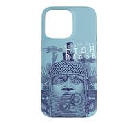 Custodia per iPhone 15 Pro Max Steampunk Aesthetic Macabra Encyclopedia Maya Statue