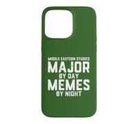 Custodia per iPhone 15 Pro Max Studi mediorientali importanti di giorno Memes Night Vicino Oriente