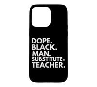 Custodia per iPhone 15 Pro Max Stupendo Uomo Nero Sostituto African American Pride