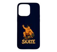 Custodia per iPhone 15 Pro Max Sumo Skateboarding Divertente giapponese Ukiyo-e Skater