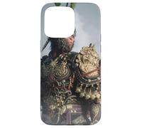 Custodia per iPhone 15 Pro Max Sun Wukong nato dalla pietra e dal fuoco