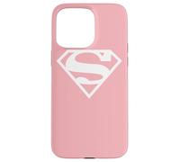Custodia per iPhone 15 Pro Max Supergirl White & Pink Shield