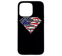 Custodia per iPhone 15 Pro Max Superman All-American Solid Shield