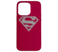 Custodia per iPhone 15 Pro Max Superman Crimson & Gray Shield
