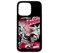 Custodia per iPhone 15 Pro Max Superman Day of Doom Poster