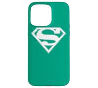 Custodia per iPhone 15 Pro Max Superman Green & White Shield