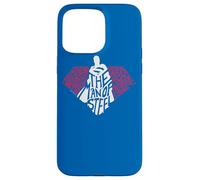 Custodia per iPhone 15 Pro Max Superman Legend Typography