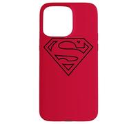 Custodia per iPhone 15 Pro Max Superman Red & Black Shield