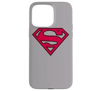 Custodia per iPhone 15 Pro Max Superman Red & Black Shield Logo