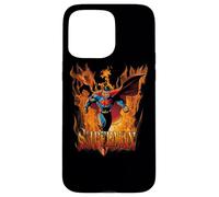 Custodia per iPhone 15 Pro Max Superman Through the Fire
