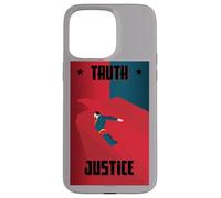 Custodia per iPhone 15 Pro Max Superman Truth and Justice