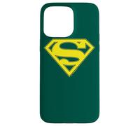 Custodia per iPhone 15 Pro Max Superman Yellow & Green Shield