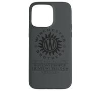 Custodia per iPhone 15 Pro Max Supernatural Winchester Anti Possession