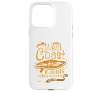 Custodia per iPhone 15 Pro Max Surf Vibes West Coast Beach Cavalcando le onde Est 1963