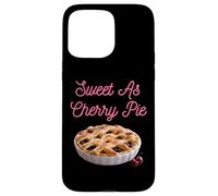 Custodia per iPhone 15 Pro Max Sweet As Cherry Cream Pie Divertente sarcastico ciliegie detti